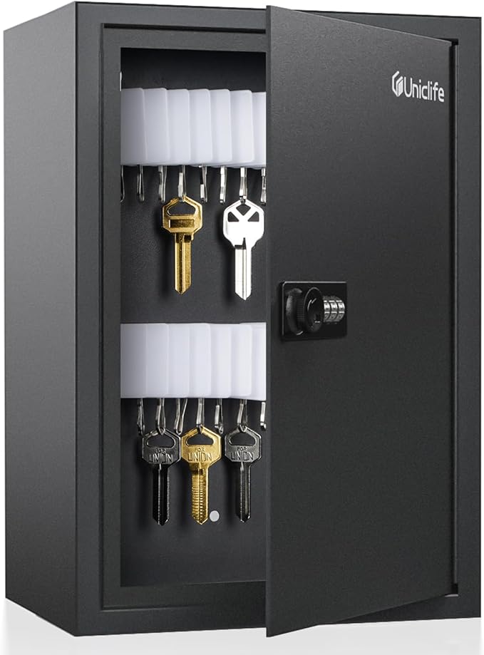 Uniclife 40 Position Slotted Key Cabinet by UnicLife