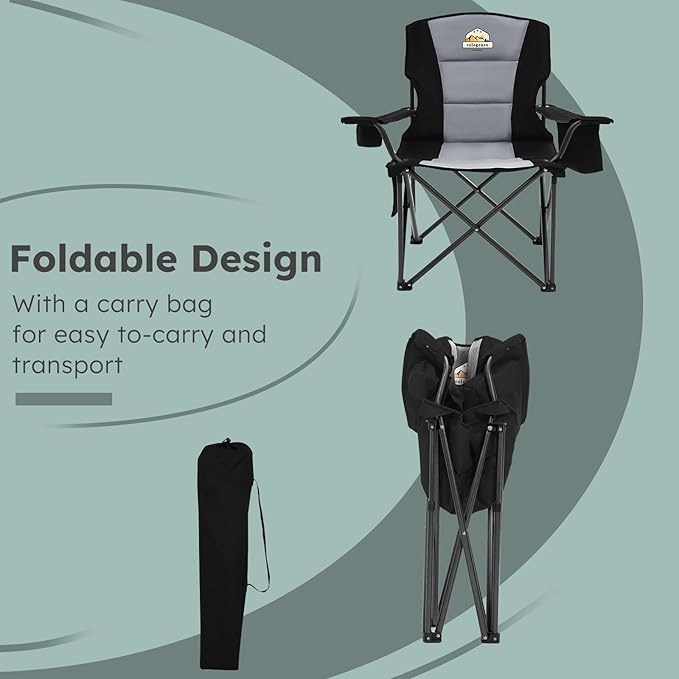 Oversized Camping Chairs 2 Pack - Image 8