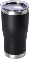 DOMICARE 20oz Tumbler with Lid Stainless Steel Tumblers Bulk, Double Wall by VisittheDOMICARE