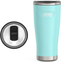 THERMOS ICON SERIES, Stainless Steel Tumbler with Slide Lock, 24 Ounce, Sea Green by Thermos