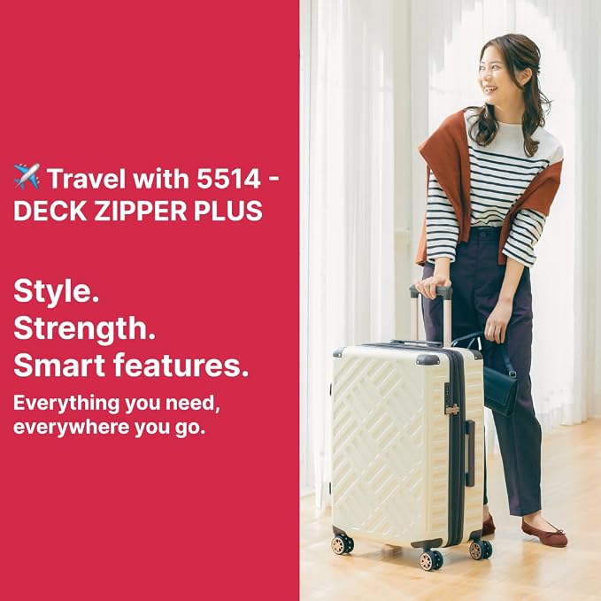 LEGEND WALKER DECK Hardside Expandable Luggage, 26 inch, 5514-59-GR - Image 7