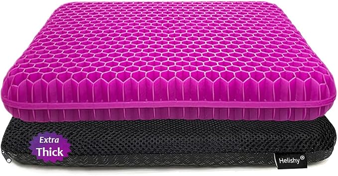Gel Seat Cushion, Office Seat Cushion Chair Pads by Helishy