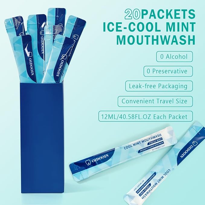 Travel Size MouthWash Packets - Image 4
