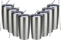 MEWAY 20oz Tumbler 8 Pack Double Wall Vacuum Insulated Travel Mug Bulk by MEWAY