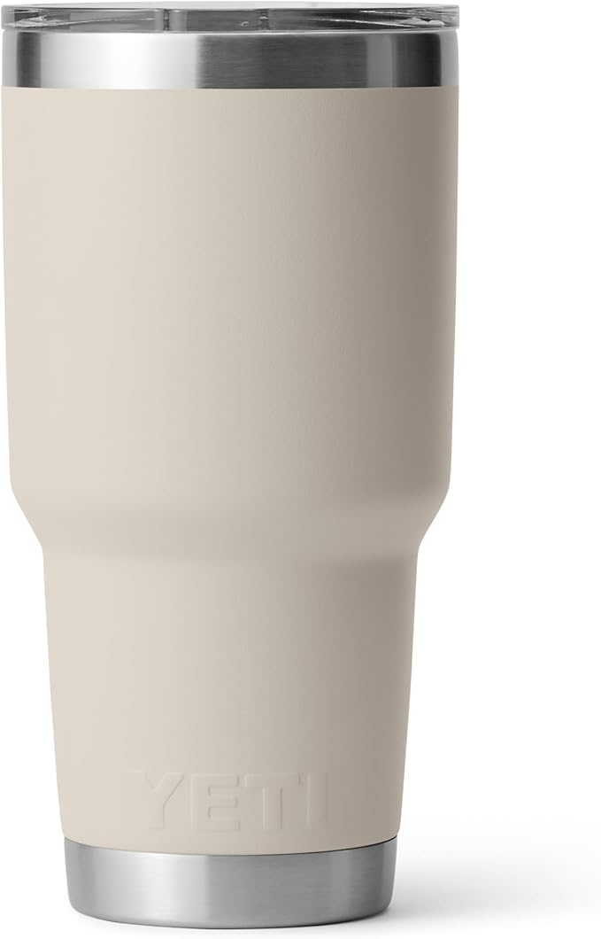 YETI Rambler 30 oz Tumbler, Stainless Steel, Vacuum Insulated with MagSlider Lid, Cape Taupe - Image 5