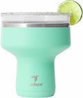 REDUCE Saltini 16 oz Cocktail Tumbler - Insulated Margarita Tumbler with Lid - Keeps Drinks Cold for 10 Hours - 360 Sippable Martini Glass Alternative - Shatterproof, Perfect for Parties - Saltwater by Reduce