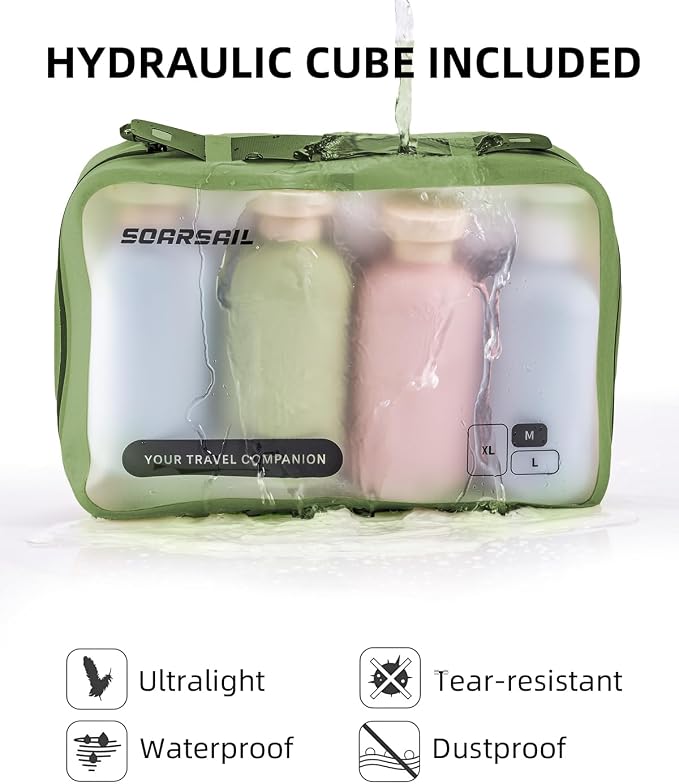 6 Set Compression Packing Cubes - Image 7