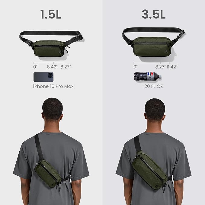 tomtoc 1.5L X-Pac Sling Bag - Image 2