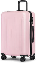 KYME Suitcase Hardshell With Double Spinner Wheels, PC+ABS TSA Lock Travel by KYME