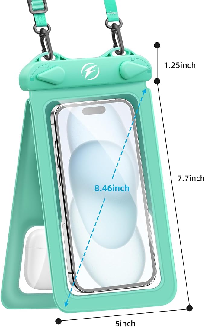 Waterproof Phone Pouch Double Space Waterproof Phone Case - Image 9