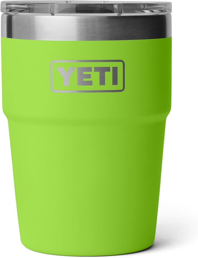 YETI Rambler 16 oz Stackable Tumbler, Vacuum Insulated, Stainless Steel with MagSlider Lid | Stackable, Vacuum Insulated, MagSlider Lid, Stackable, Vacuum Insulated, MagSlider Lid by YETI