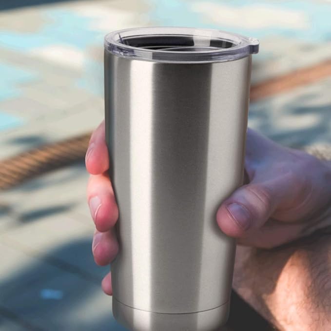 HASLE OUTFITTERS 20oz Tumblers Bulk Stainless Steel Cups - Image 5