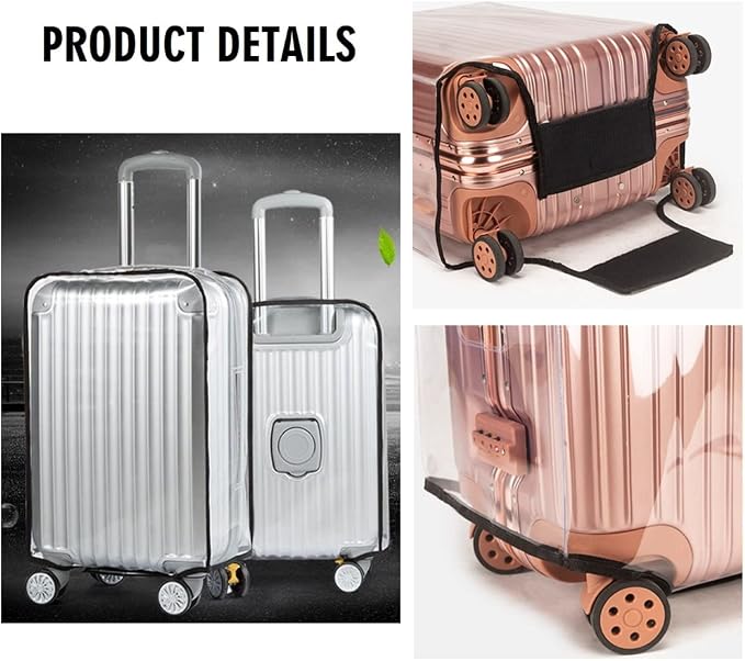 Clear PVC Luggage Cover Protectors - Image 3