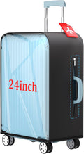Upgraded Transparent TPU Luggage Cover Protector by YHOUSE