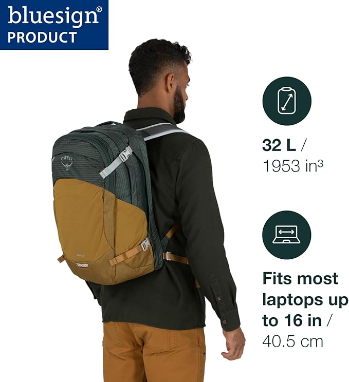 Osprey Nebula Commuter Backpack, Toffee Orange Heather - Image 2