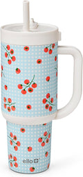 Ello Oasis 30oz Stainless Steel Tumbler - Picnic On The Vine by Ello