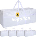 4 Pcs 66 Gallon Large Moving Bags by Clysee