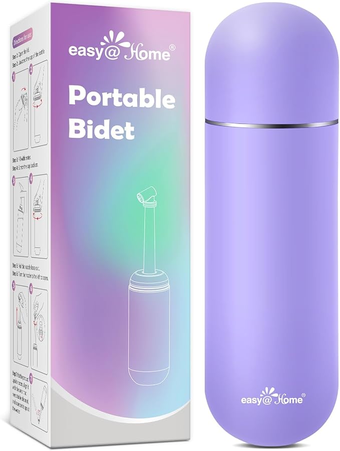 Easy@Home Portable Peri Bottle for Postpartum & Perineal Care: Handheld Bidet by EasyHome