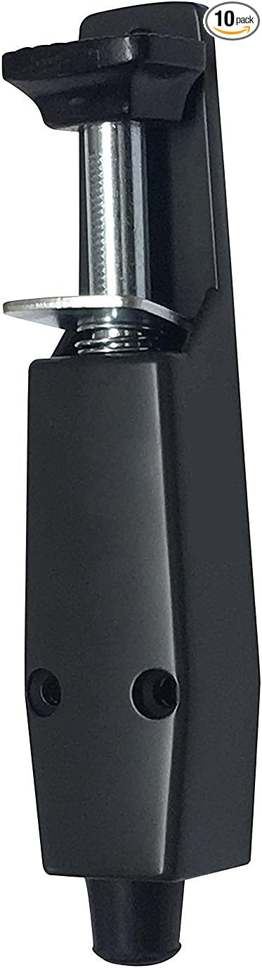 Pacific Doorware Heavy Duty Spring Loaded Step Down Push On Door Holder/Stopper by EasyandAccurate