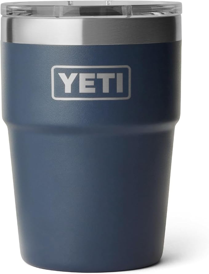 YETI Rambler 16 oz Stackable Tumbler, Vacuum Insulated, Stainless Steel with MagSlider Lid | Stackable, Vacuum Insulated, MagSlider Lid, Stackable, Vacuum Insulated, MagSlider Lid by YETI