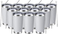 MEWAY 20oz Tumbler 12 Pack Double Wall Vacuum Insulated Travel Mug Bulk by MEWAY