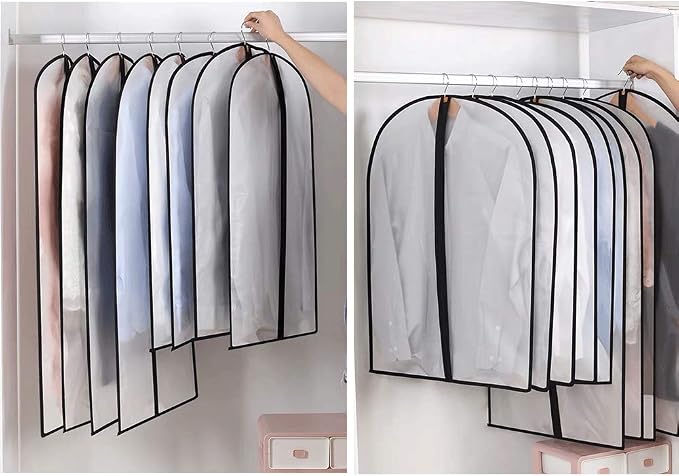 Garment Bags for Hanging Clothes Travel Suit Bags for Closet Storage Closet - Image 8