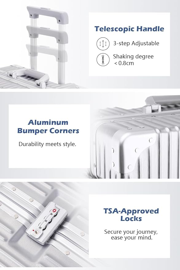 HotWay 3-Piece Luggage Sets - Image 4