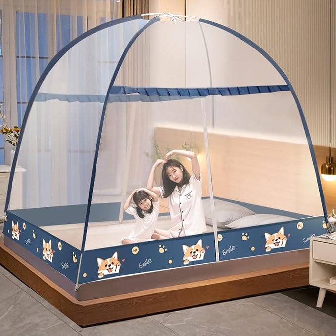 Pop-Up Mosquito Net Tent for Beds Portable Folding Canopy - Image 8