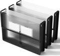 ThinkTex Plastic Expanding File Folder, Transparent envelopes by ThinkTex