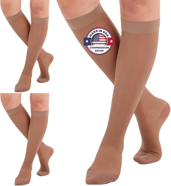Made in USA - Plus Size Compression Stockings by AbsoluteSupportCompressionSocks