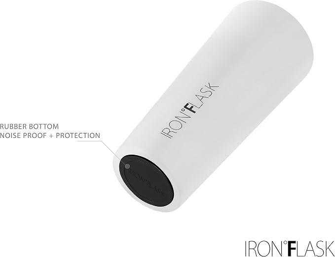 IRON °FLASK Classic Tumbler - Vacuum Insulated Stainless Steel Water Bottle, Double Walled, Drinking Cup, Insulated Travel Mug (Dark Night, 24 oz Solid Lid) - Image 6