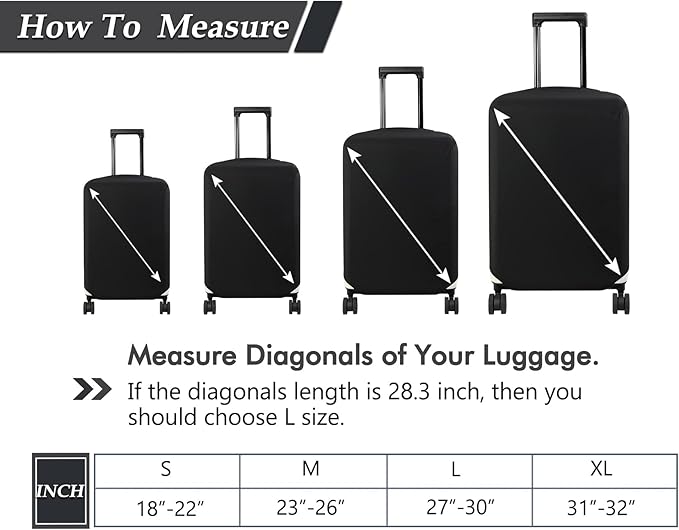 HYPER VENTURE Washable Luggage Cover - Image 5