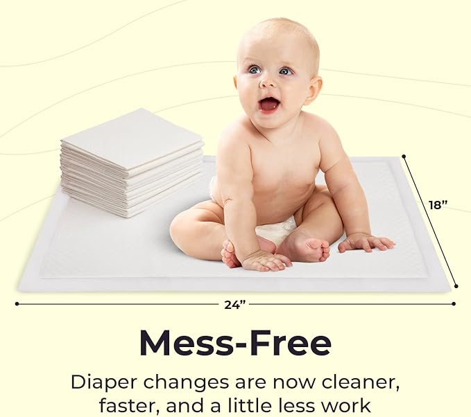 Peekapoo - Disposable Changing Pad Liners Super Soft, Ultra Absorbent & - Image 2