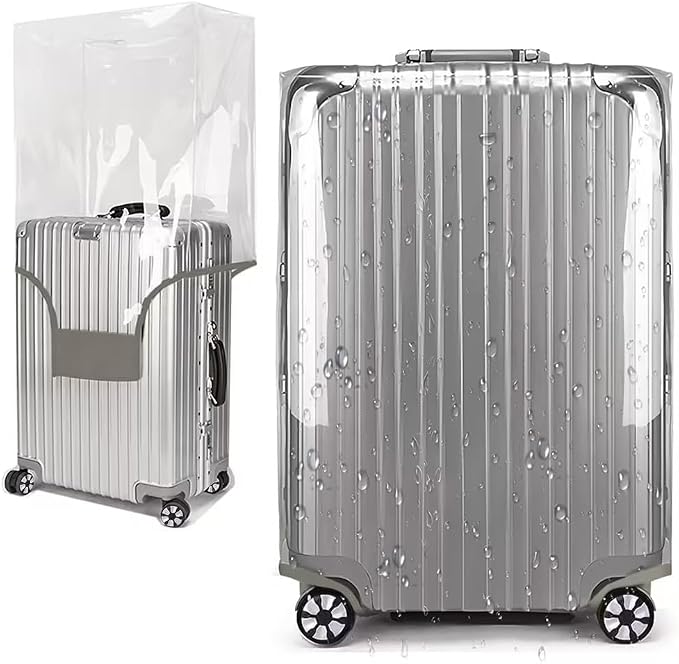 28 Inch Clear PVC Luggage Cover Protectors Suitcase Covers by Gigabit
