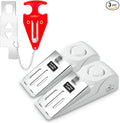 Portable Door Stop Alarm and Traveling Hotel Door Lock, No Installation Required by DouevoTotalHomeSecurity