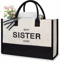 TOPDesign Embroidery Canvas Tote Bag by TOPDesign