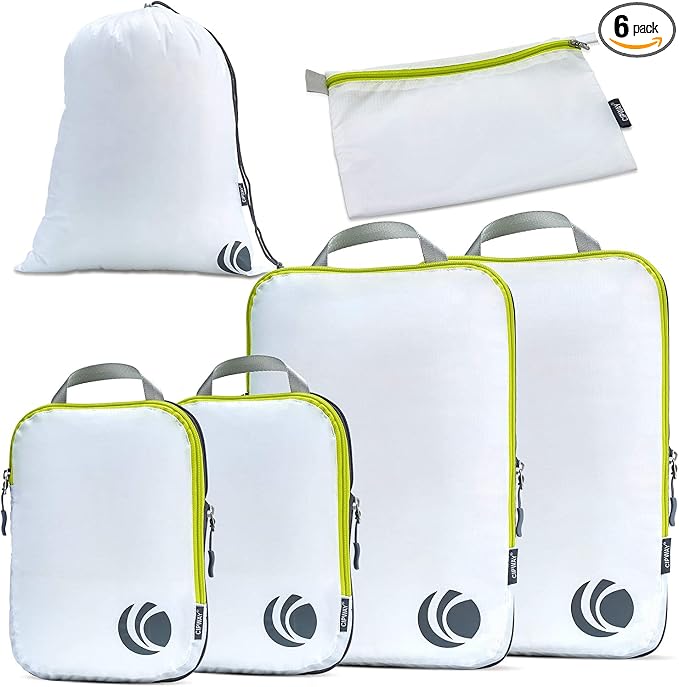 Cipway Compression Packing Cubes Set, Ultralight Expandable Travel Packing by Cipway