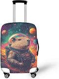 Cute Capybara Suitcase Cover Fit 18-21 Inch Anti-Scratch Washable Spandex by Dremagia