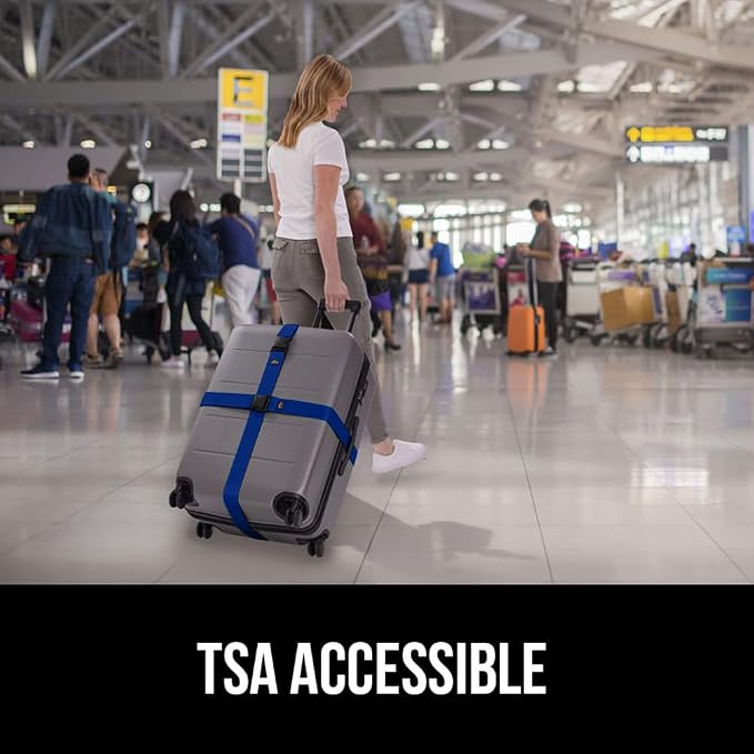 GORILLA GRIP Heavy Duty Adjustable Luggage Straps - Image 9