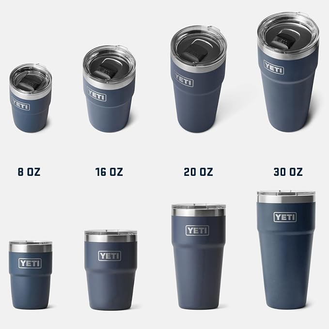 YETI Rambler 16 oz Stackable Tumbler, Vacuum Insulated, Stainless Steel with MagSlider Lid | Stackable, Vacuum Insulated, MagSlider Lid, Stackable, Vacuum Insulated, MagSlider Lid - Image 9