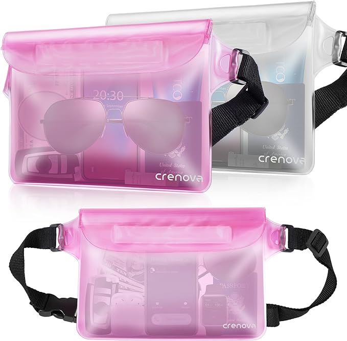 Waterproof Fanny Packs for Women, Sandproof Dry Bag for Beach, Water proof by Crenova