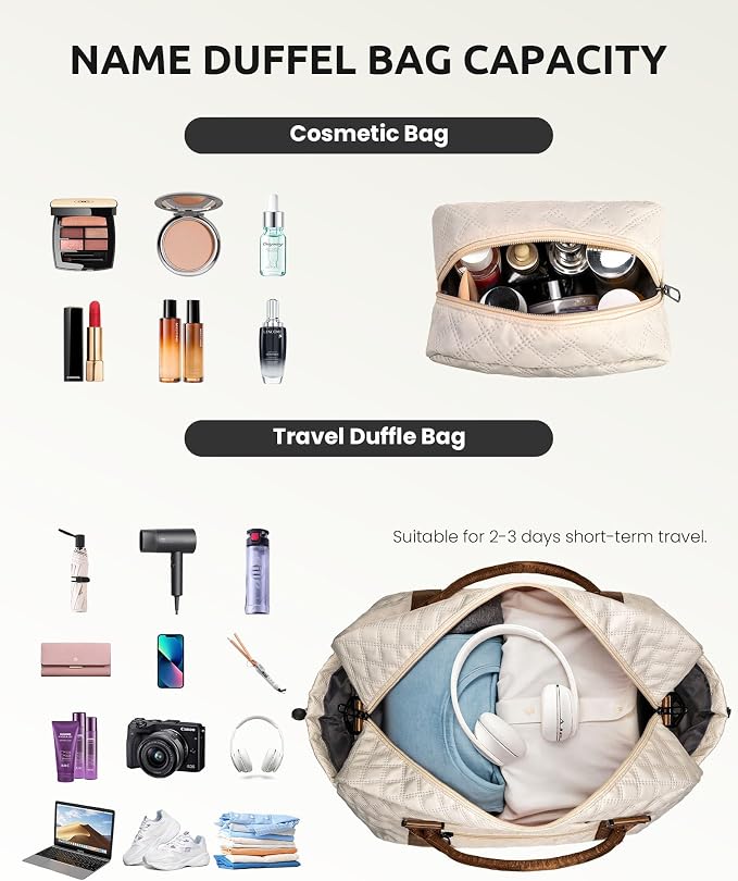Personalized Gifts-Initial Duffle Bag - Image 3