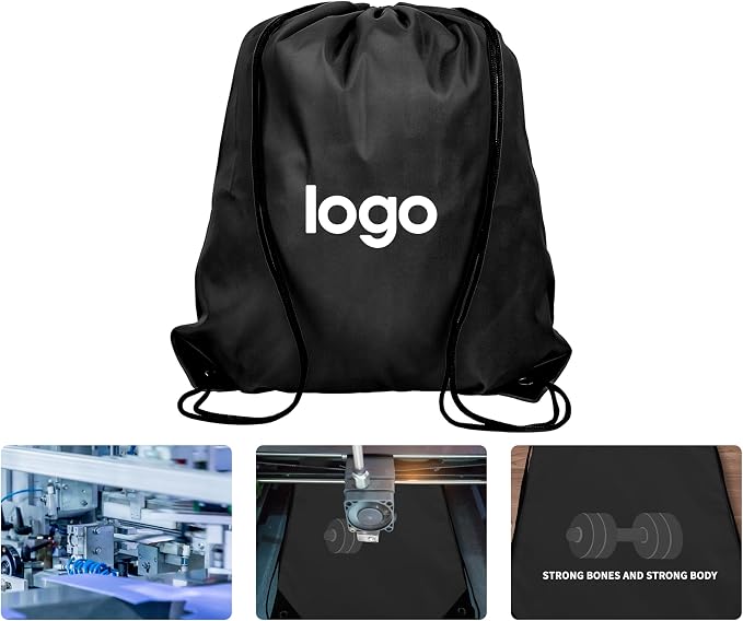 300 Pieces Drawstring Backpack Bags Sports Sackpack Bulk Cinch Gym Bag - Image 7