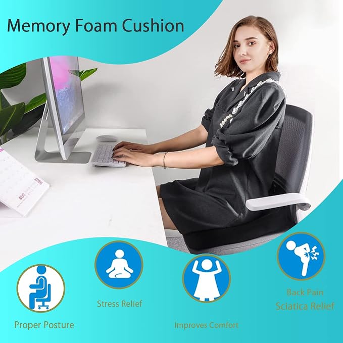 Chair Seat Cushion, Memory Foam Cushions - Image 6