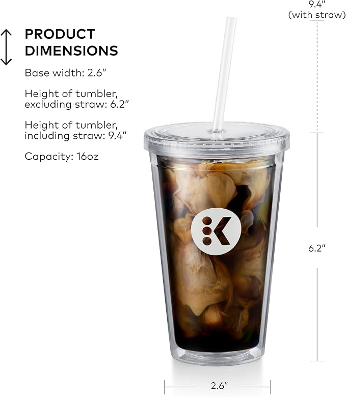 Keurig Iced Tumbler,16oz Capacity,(Pack of 6) - Image 3