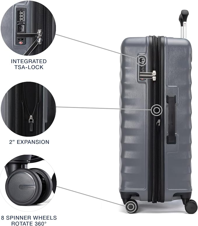 Travelpro Maxlite Air V2 Hardside Expandable Luggage, 8 Spinner Wheels - Image 4