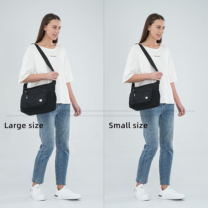MINTEGRA Women Shoulder Handbag Roomy Multiple Pockets Bag Ladies Crossbody - Image 2
