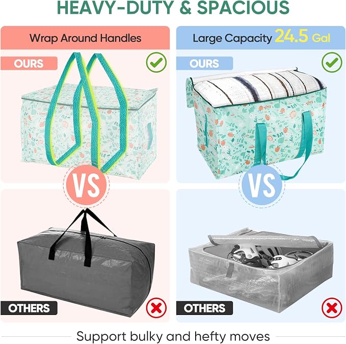 BALEINE 2-Pack Oversized Moving Bags - Image 4