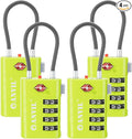 ANVIL 4 Digit Luggage Locks, TSA Locks by ANVIL