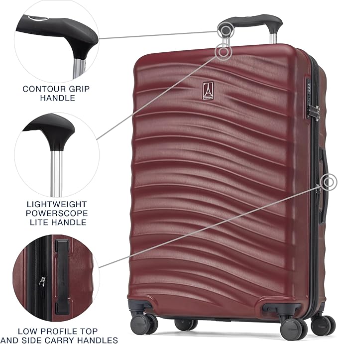 Travelpro Maxlite Air V2 Hardside Expandable Checked Luggage, 8 Spinner Wheels - Image 2